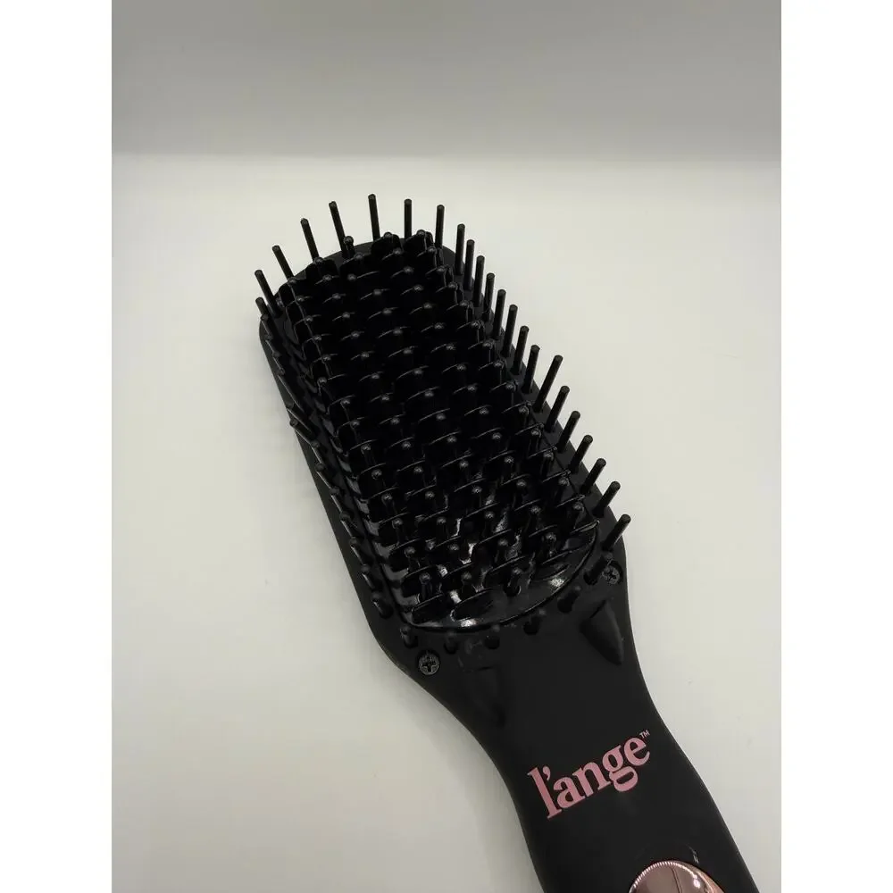 L'ange Ceramic Hair Straightening Brush Black